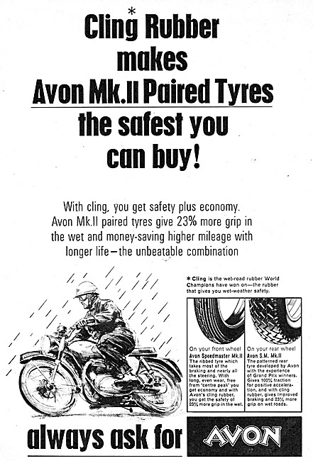Avon Mk.II Motorcycle Tyres - Avon Motor Cycle Tyres             