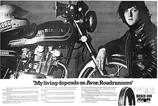 Avon Motorcycle Tyres - Avon Roadrunner Motor Cycle Tyres        