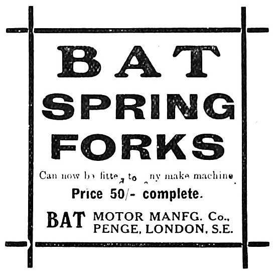 BAT Spring Forks                                                 