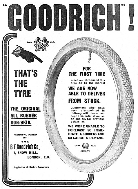 B.F.Goodrich Motorcycle Tyres                                    