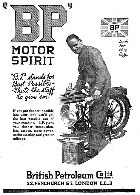 B.P. Petrol - B.P. Motor Spirit                                  