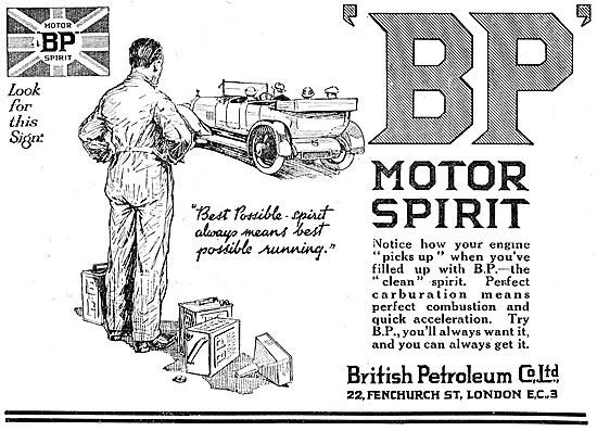 BP Petrol - BP Motor Spirit                                      