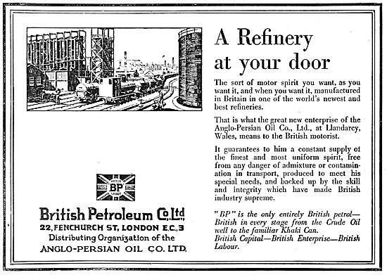BP Petrol - BP Motor Spirit                                      