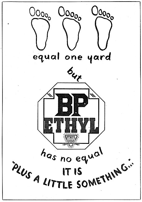 BP Ethyl Petrol 1938                                             