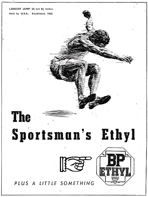 BP Ethyl Petrol 1939                                             