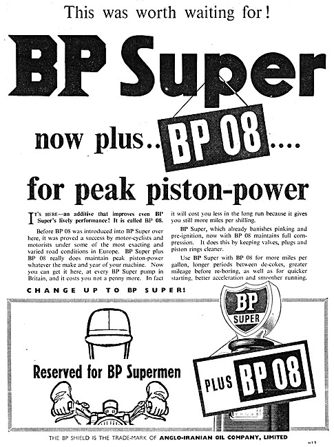 BP 08 Petrol - BP Super Petrol                                   