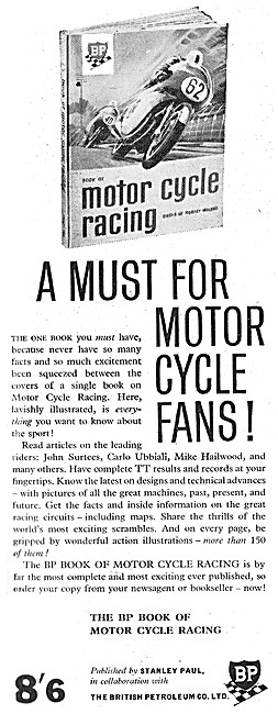The BP Book Of Motor Cycle Racing 1960                           