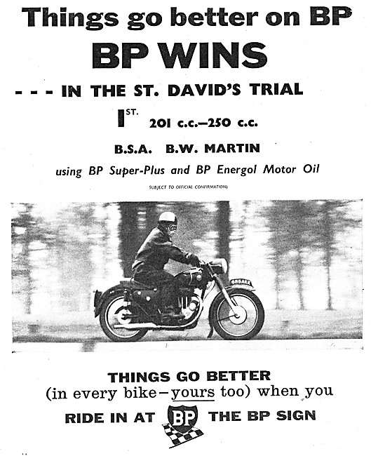 BP Super Plus Petrol - BP Energol Motor Oil                      