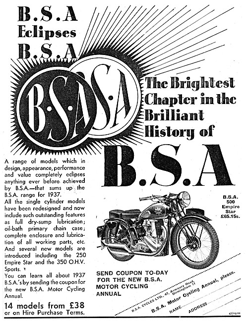 BSA Empire Star 500 cc                                           