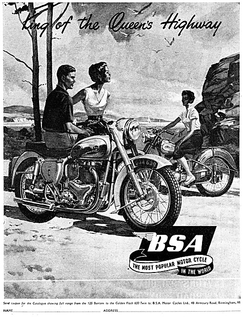 BSA Golden Flash 1955                                            