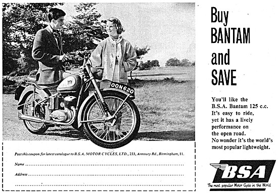 BSA Bantam 125 1956                                              