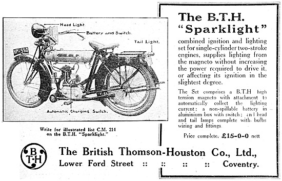 BTH Combined Ignition & Lighting Set For Two-Stroke Engines      