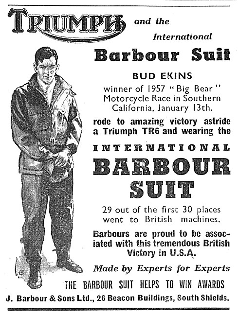 Barbour Motorcycle Suit                                          