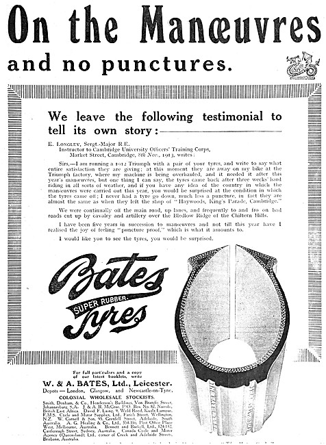 Bates Motor CycleTyres - Bates Tyres                             