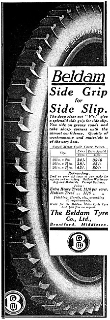 Beldam Motorcycle Tyres                                          