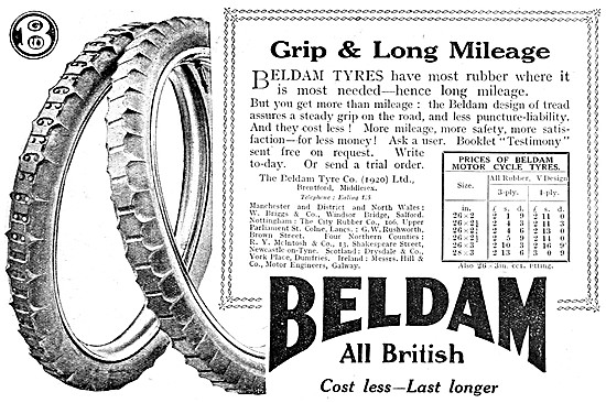 Beldam Tyres                                                     