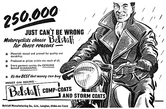 Belstaff Comp-Coats & Storm Coats 1952                           