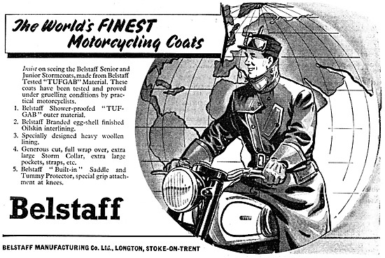 Belstaff Coats - Belstaff Motor Cycle Coats                      