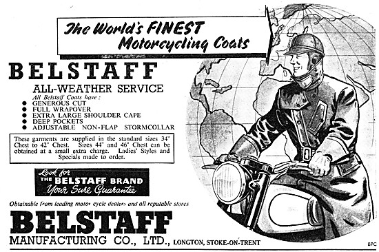 Belstaff All Weather Motorcycling Wear                           