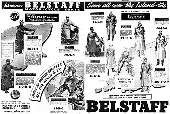 Belstaff Motor Cycle Coats                                       