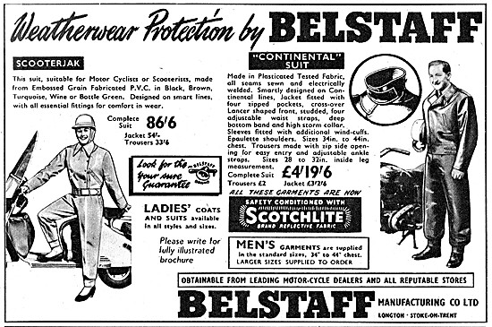 Belstaff Motor Cycle Clothing - Belstaff Scooterjak              