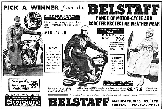 1958 Belstaff Supoersenia Four-In-One Stormcoat                  