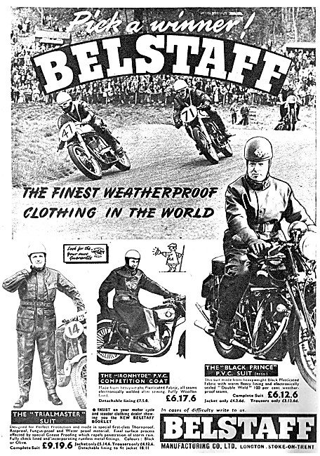 Belstaff Black Prince PVC Motorcycle Suit                        