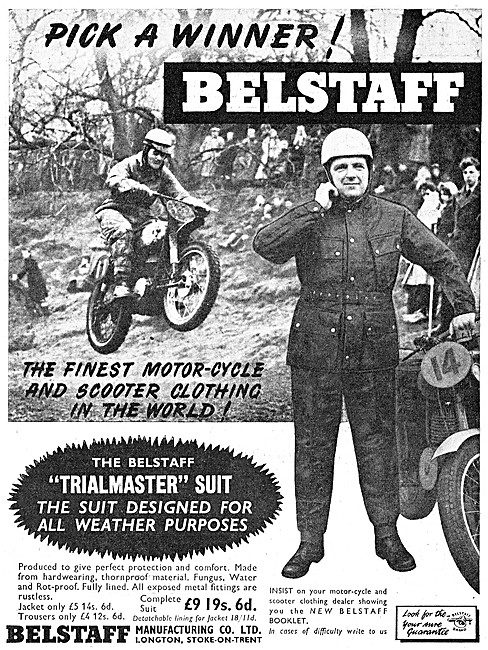 Belstaff Motor Cycle Wear                                        