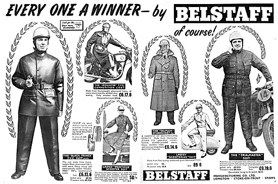 Belstaff Weatherproof Suits                                      