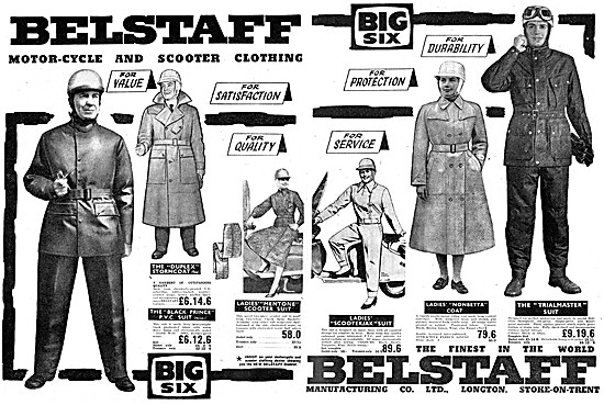 Belstaff Motor Cycle & Scooter Clothing                          