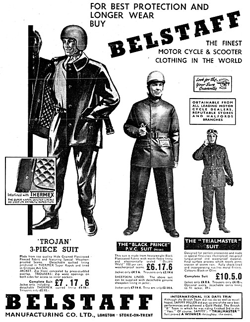 Belstaff Motorcycle Clothing                                     