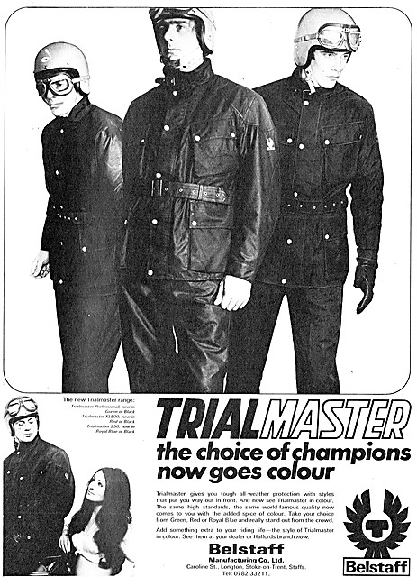Belstaff Trialmaster Motorcycle Suit                             