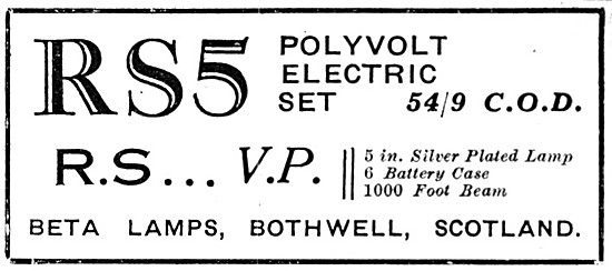 Beta Lamps RS5 Polyvolt Electric Set                             