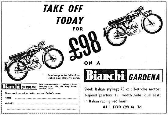Bianchi Gardena 75cc                                             