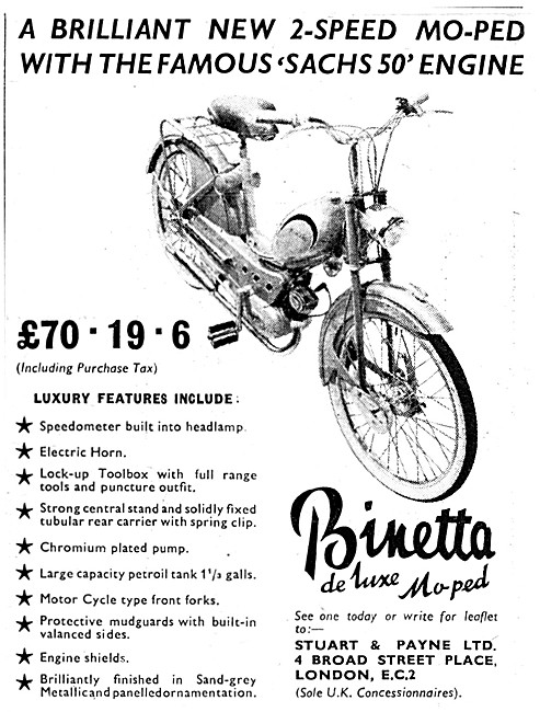 Binetta Mopeds                                                   