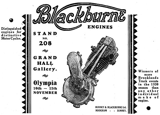 Blackburne Engines                                               