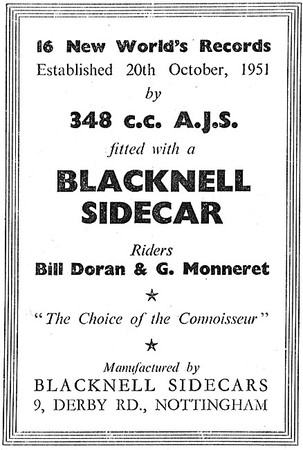 Blacknell Sidecars                                               