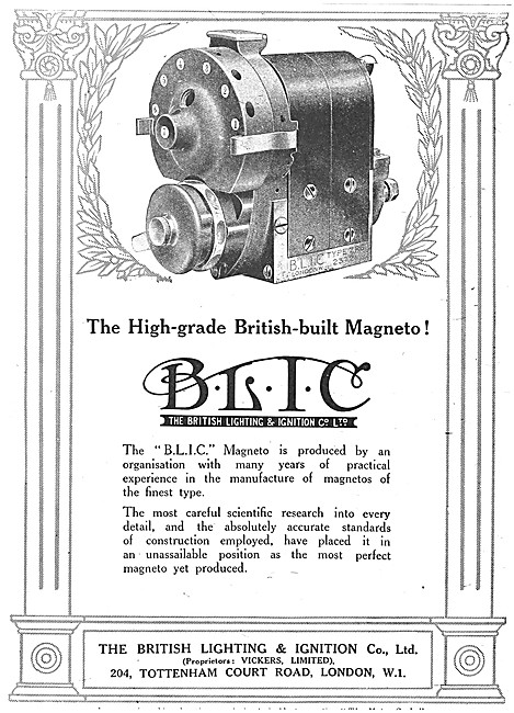 B.L.I.C. Magnetos - BLIC Motorcycle  Magnetos                    