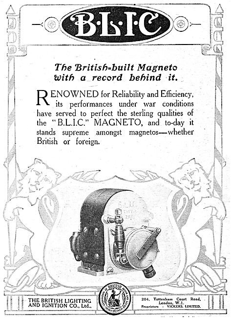 B.L.I.C. Magnetos - BLIC. Magnetos                               