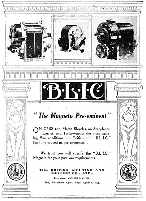 B.L.I.C. Magnetos - BLIC. Magnetos                               