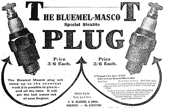 Bluemel Mascot Spark Plugs - Bluemel-Masco                       