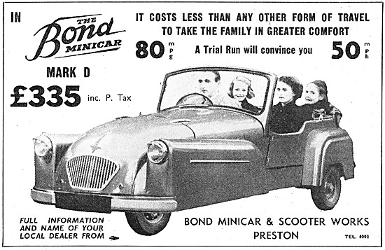 Bond Minicar Mark D                                              