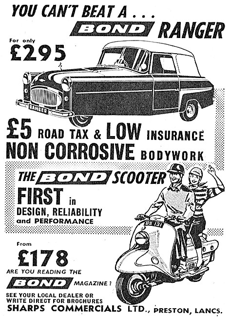 Bond Ranger - Bond Motor Scooter                                 