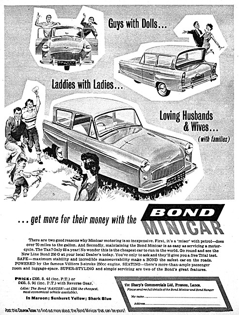 Bond Minicar 1962                                                