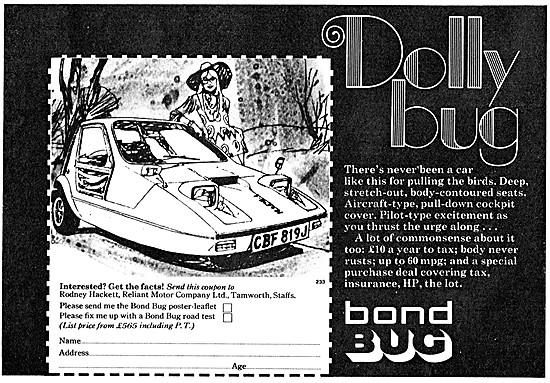 Bond Bug                                                         
