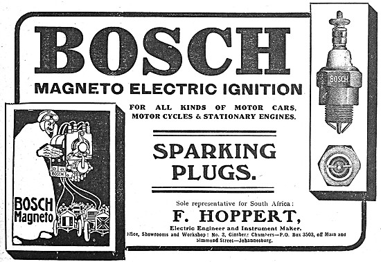 Bosch Magneto Electric Ignition - Bosch Spark Plugs              