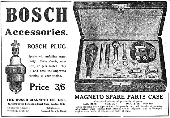 Bosch Ignition Spare Parts Kit - Bosch Magnetos & Spark Plugs    