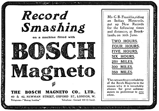 Bosch Magnetos                                                   