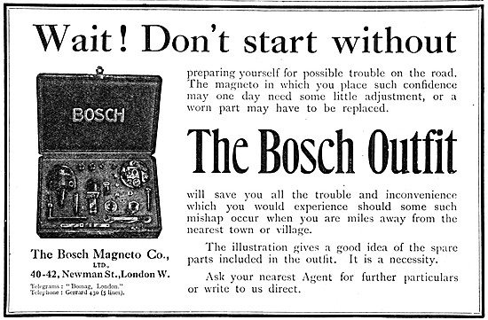 The Bosch Magneto Repair Outfit - The Bosch Outfit               