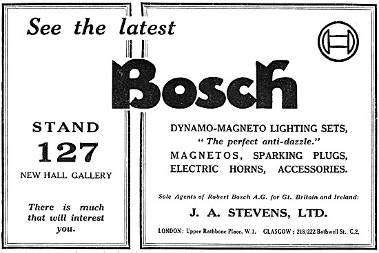 Bosch Dynamo-Magneto Lighting Sets - Bosch Spark Plugs           